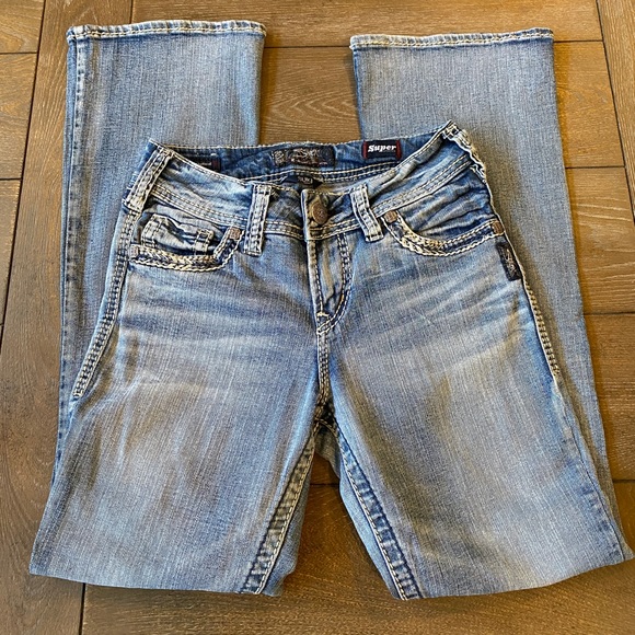 Silver Jeans Suki Mid Boot - waist 25 length 29 - Picture 3 of 5